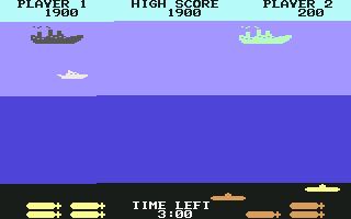Sea Wolf screenshot 4 for Commodore 64